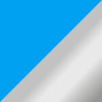 blauw/zilver