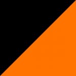 zwart/oranje