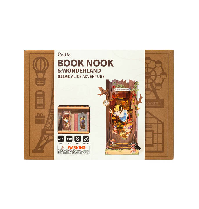 Produktvisualisierung_Modellierung Robotime Book Nook Alice Adventure TGB12 8