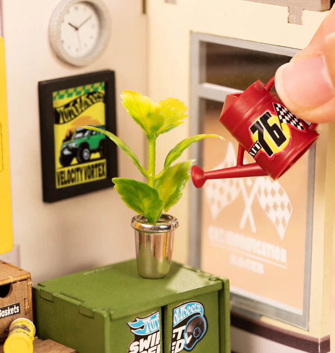 Produktvisualisierung_Modellbau Robotime Garage Werkstatt DG165 2