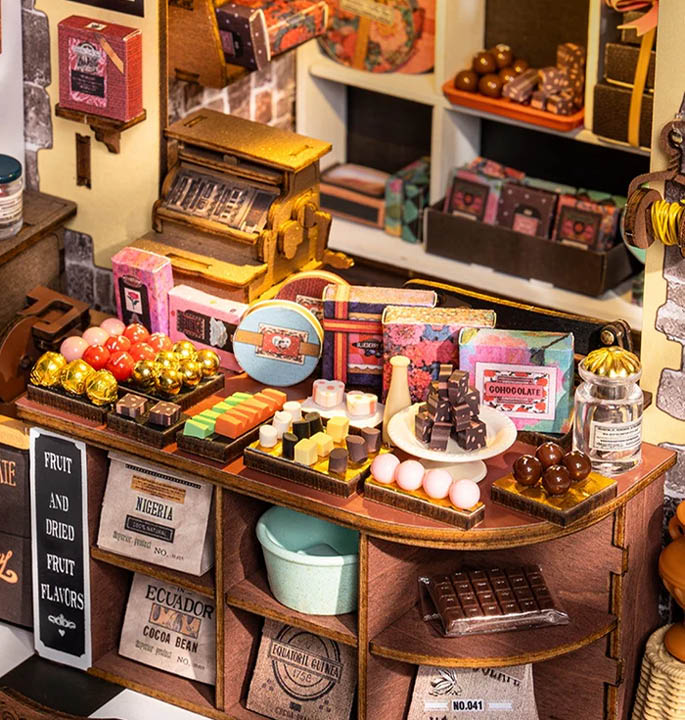 Produktvisualisierung_Modellierung Robotime Henry's Chocolate DG174 2