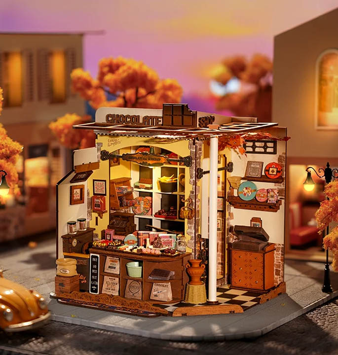 Produktvisualisierung_Modellierung Robotime Henry's Chocolate DG174 3