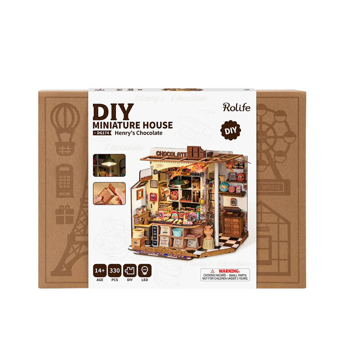 Produktvisualisierung_Modellierung Robotime Henry's Chocolate DG174 4