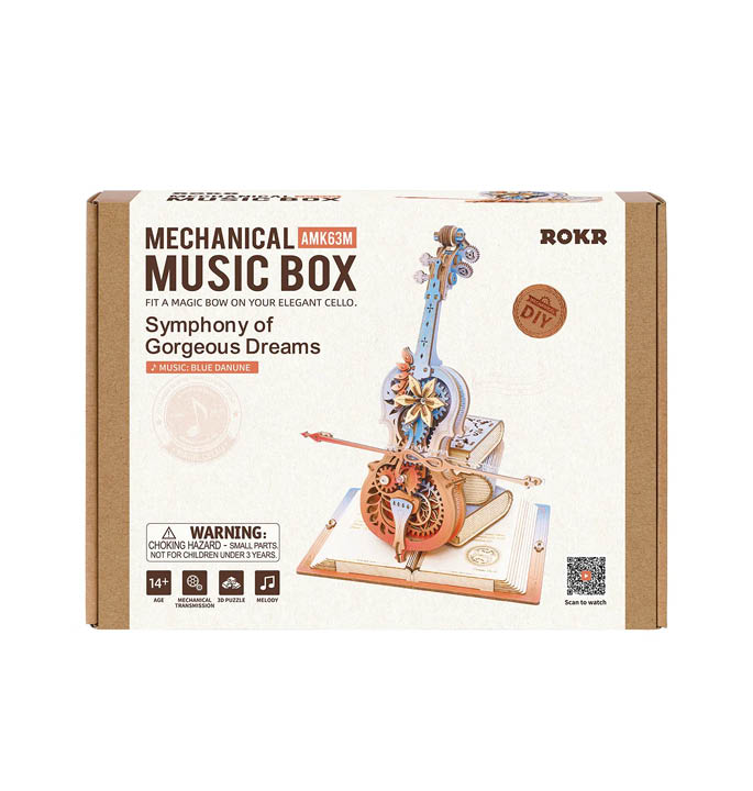 Productvisuals_Modelbouw Robotime Magic Cello - Symphony of Gorgeous Dreams AMK63M 4