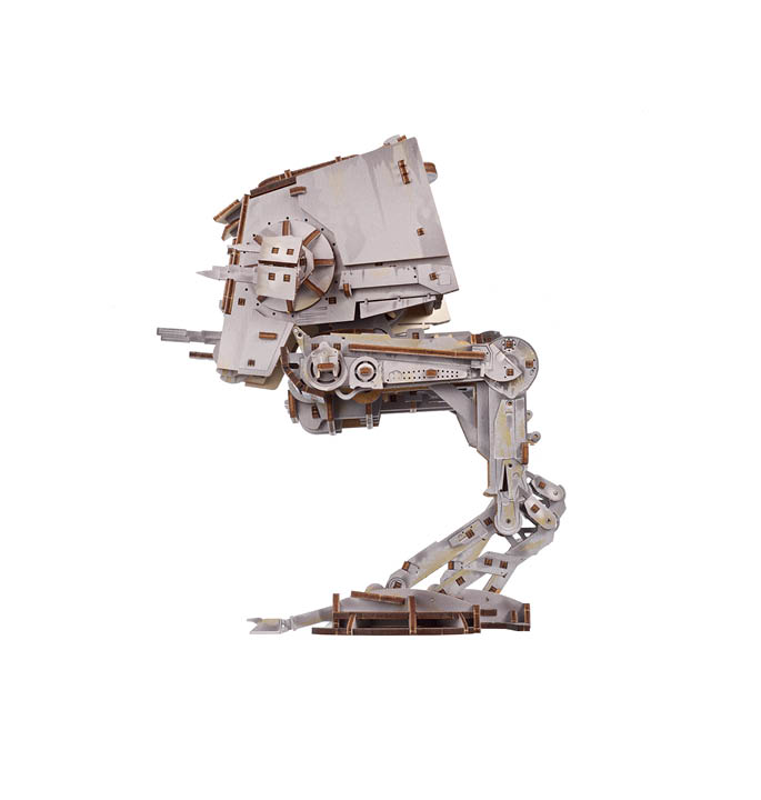 Product visuals_Model building Ugears Star Wars AT-ST Walker 2