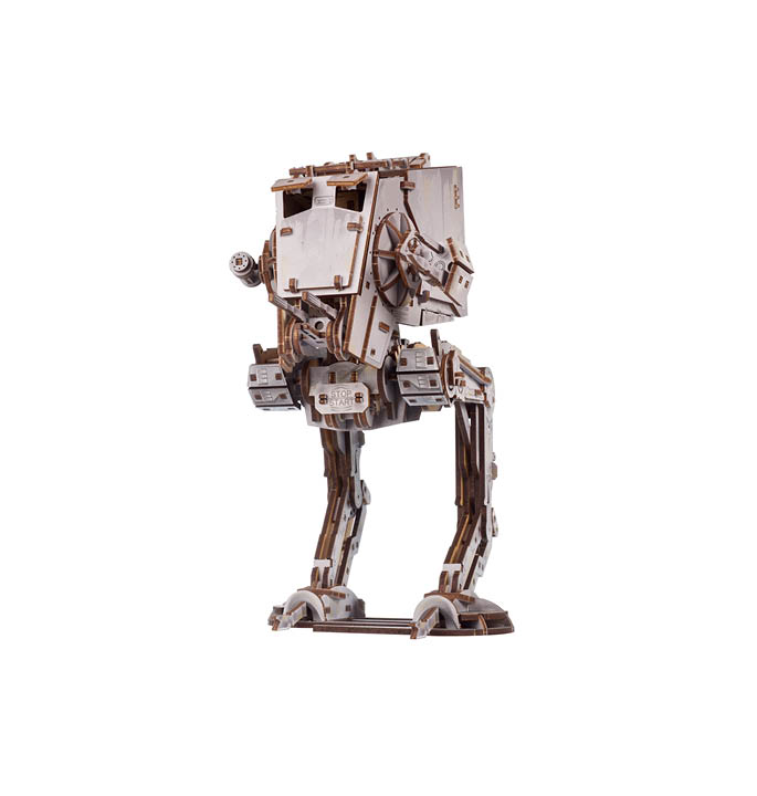 Product visuals_Model building Ugears Star Wars AT-ST Walker 3