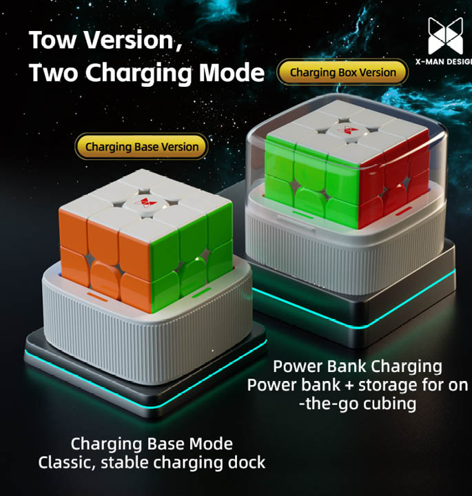 Produktvisualisierungen_Speedcubes QiYi X-man Tornado AI 3x3 9