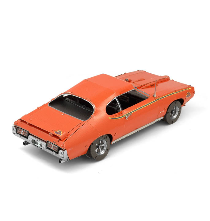 Produktvisualisierung_Modelling Metal Earth 1969 Pontiac GTO Judge 4