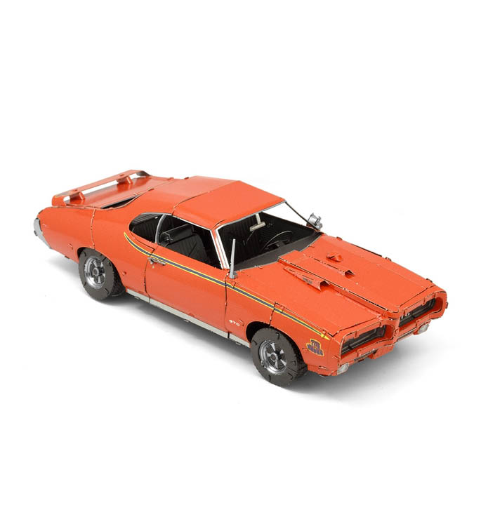 Produktvisualisierung_Modelling Metal Earth 1969 Pontiac GTO Judge 5