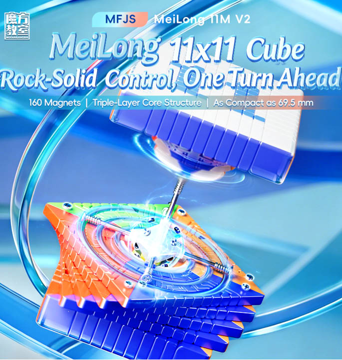 Productvisuals_Speedcubes Moyu Meilong 11×11 V2 5