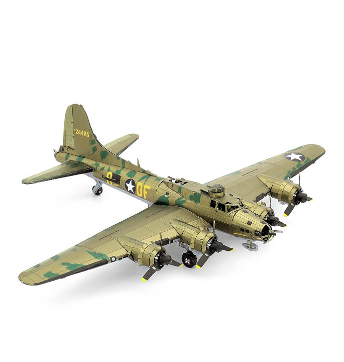 Productvisuals_Modelbouw-Metal-Earth-B-17-Flying-Fortress-in-color-2