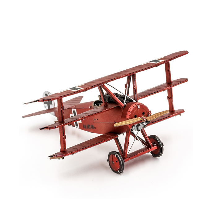 Productvisuals_Modelbouw-Metal-Earth-baron-von-richthofen-triwing-fokker4-1