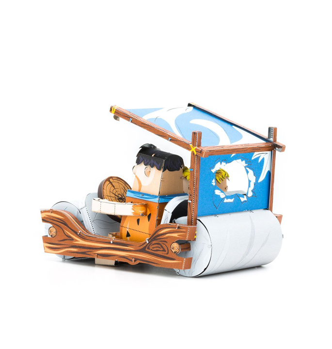 Productvisuals_Modelbouw-Metal-Earth-flintstones-car2-1