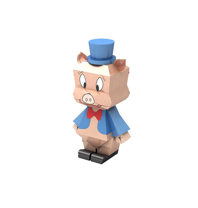 Productvisuals_Modelbouw-Metal-Earth-porky-pig-1