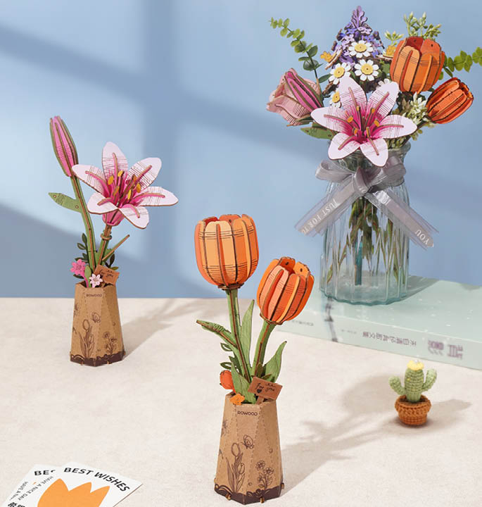 Productvisuals_Modelbouw-Robotime-Orange-Tulip-TW081-3