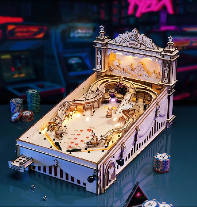 Productvisuals_Modelbouw-Robotime-ROKR-3D-pinball-machine-2