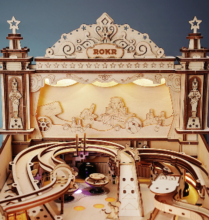 Productvisuals_Modelbouw-Robotime-ROKR-3D-pinball-machine-4