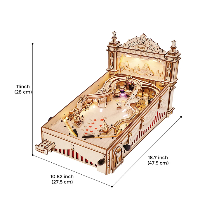 Productvisuals_Modelbouw-Robotime-ROKR-3D-pinball-machine-6