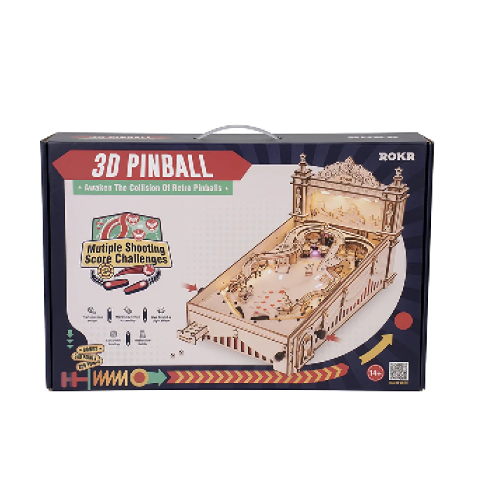 Productvisuals_Modelbouw-Robotime-ROKR-3D-pinball-machine-7