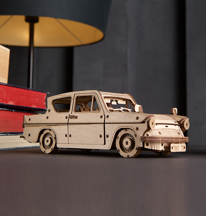 Productvisuals_Modelbouw-Ugears-Harry-Potter-Vliegende-Ford-Anglia-10-1