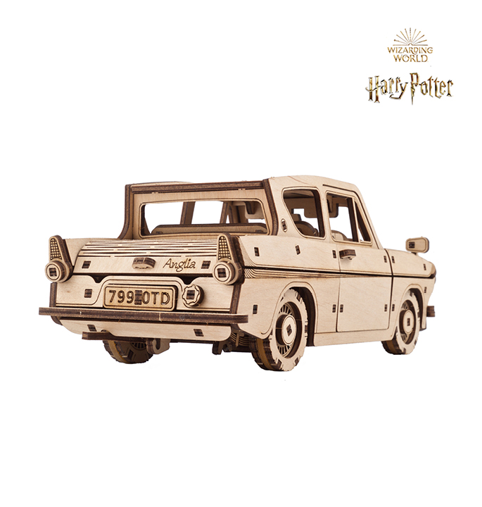 Productvisuals_Modelbouw-Ugears-Harry-Potter-Vliegende-Ford-Anglia-4-1