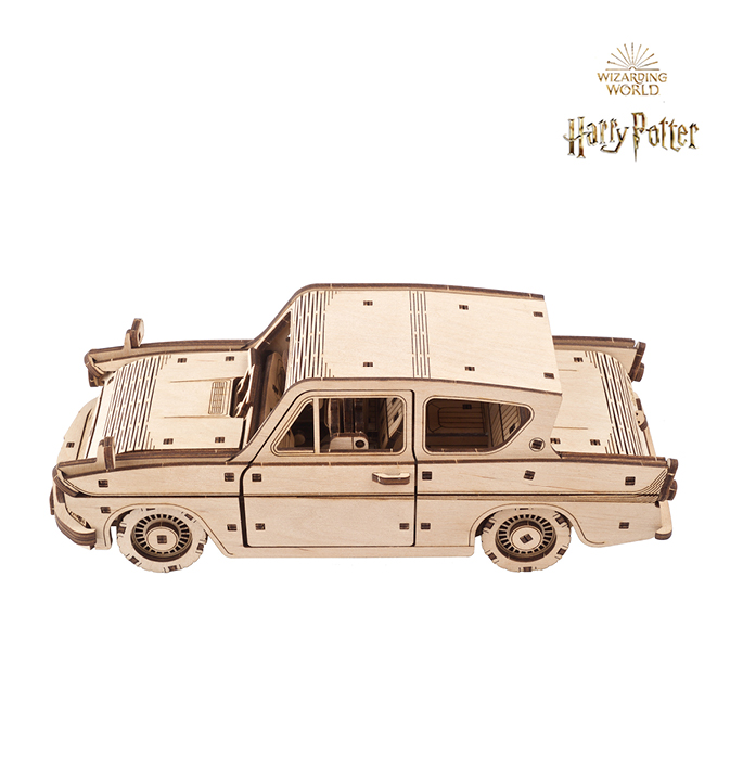 Productvisuals_Modelbouw-Ugears-Harry-Potter-Vliegende-Ford-Anglia-5-1