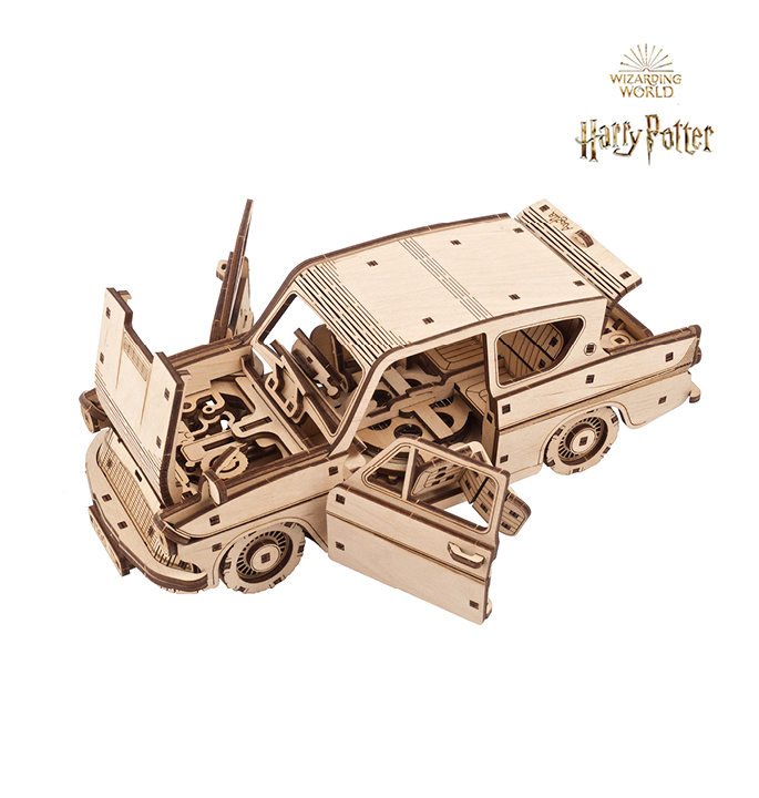 Productvisuals_Modelbouw-Ugears-Harry-Potter-Vliegende-Ford-Anglia-6-1