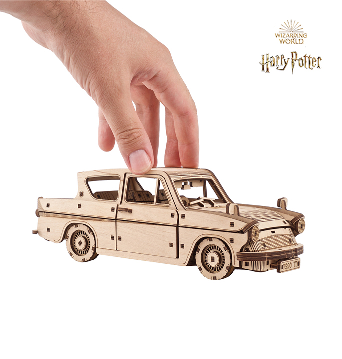 Productvisuals_Modelbouw-Ugears-Harry-Potter-Vliegende-Ford-Anglia-8-1