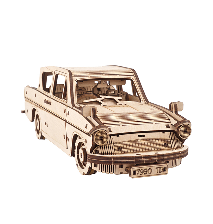 Productvisuals_Modelbouw-Ugears-Harry-Potter-Vliegende-Ford-Anglia