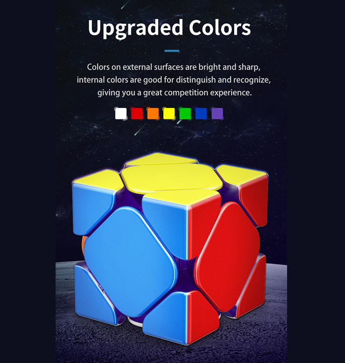 Productvisuals_Speedcubes-MoYu-Weilong-Skewb-Maglev-3x3-6-1