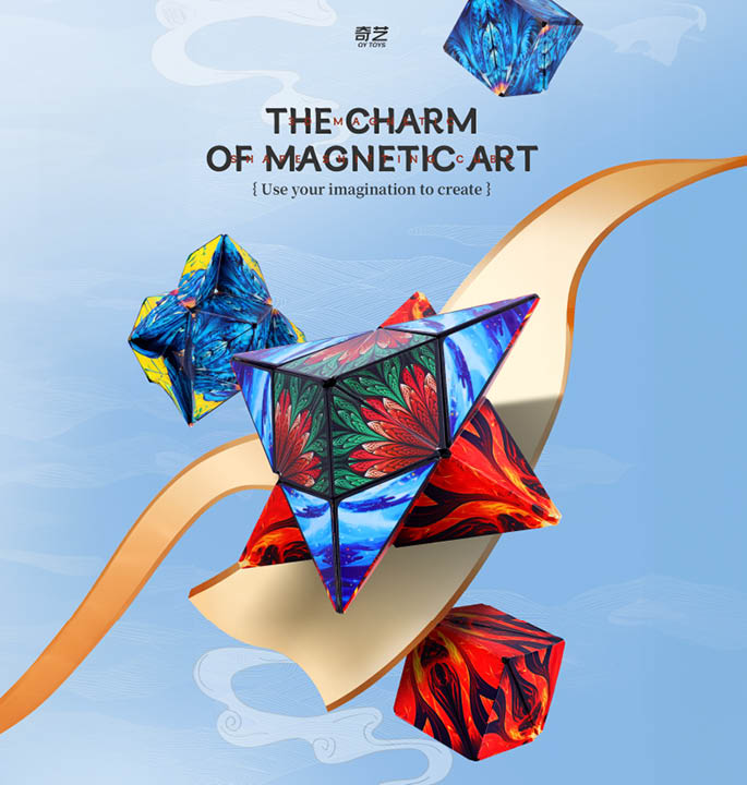 Productvisuals_Speedcubes-QiYi-3D-Magnetic-Shape-Shifting-Cube-Phoenix-2
