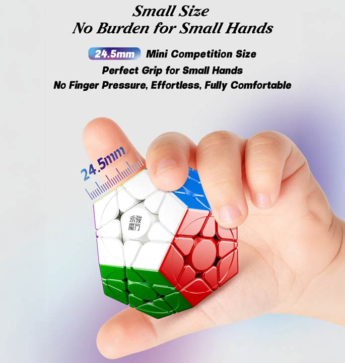 Productvisuals_Speedcubes YJ Pocket Cube mini Megaminx Ball Core 5