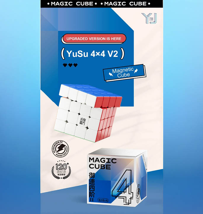 Productvisuals_Speedcubes YJ YuSu 4x4 II Magnetic 3