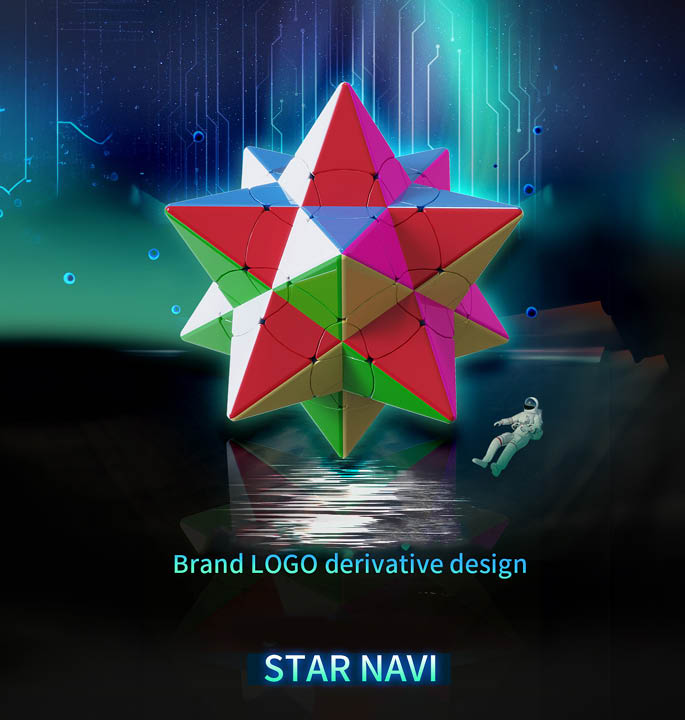 Productvisuals_Speedcubes-Yuxin-Interstellar-Series-Magaminx-Star-Navi-2