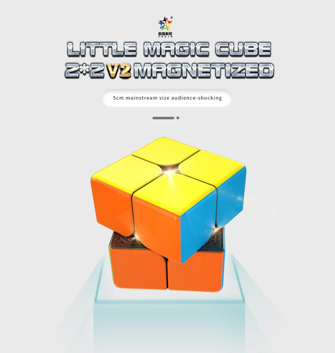 Productvisuals_Speedcubes-Yuxin-little-magic-2×2-v2m2-1