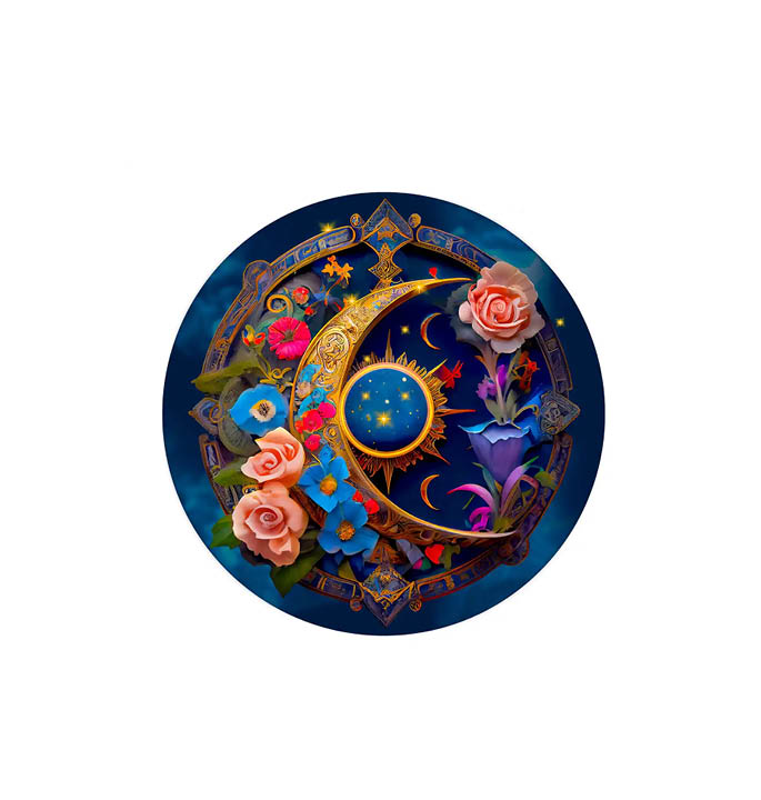Productvisuals_Puzzels Wooden City Flower Moon 505