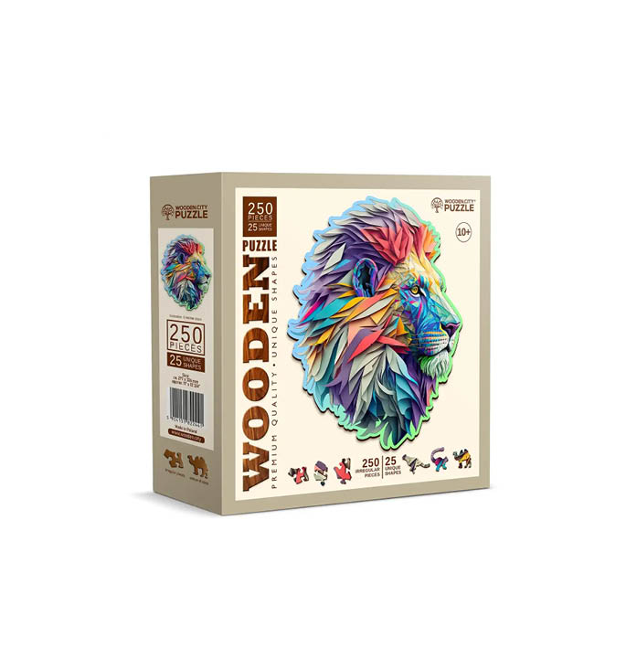 Productvisuals_Puzzels Wooden City Modern Lion 250 2