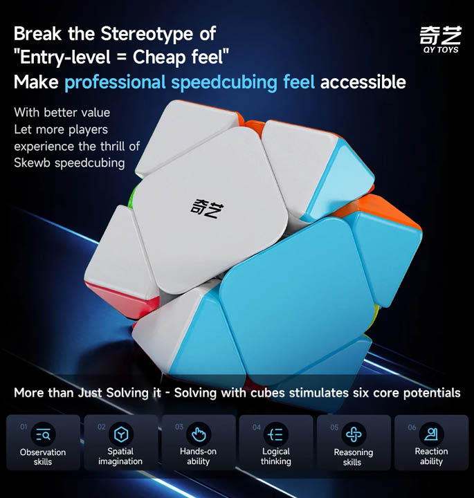 Productvisuals_Speedcubes QiYi Warrior Skewb V2 3