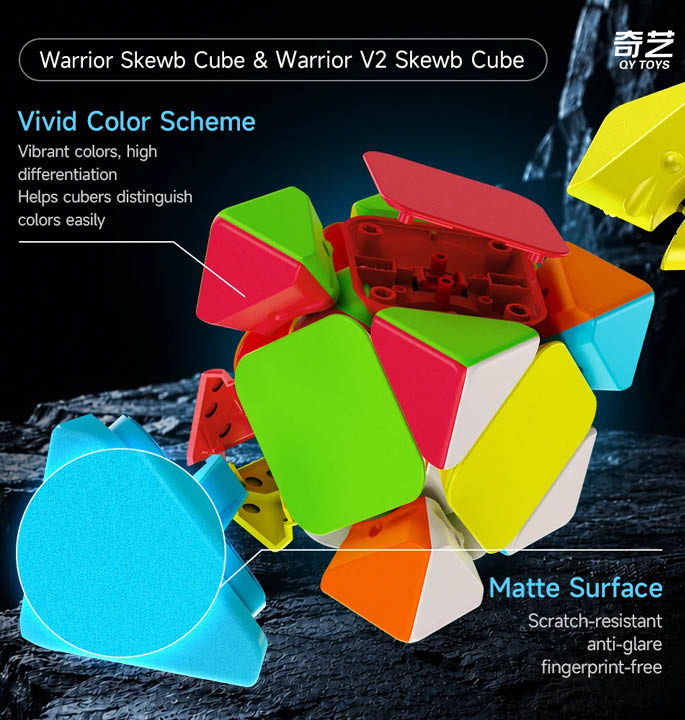 Productvisuals_Speedcubes QiYi Warrior Skewb V2 6