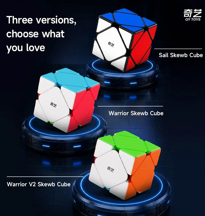 Productvisuals_Speedcubes QiYi Warrior Skewb V2 8