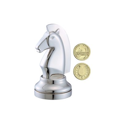 Productvisuals_Breinbrekers-Cast-Puzzle-Chess-Knight-Zilver