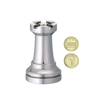 Productvisuals_Brainbreakers-Cast-Puzzle-Chess-Rook-Silver