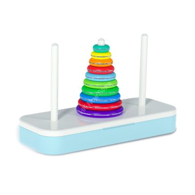 Productvisuals_Breinbrekers-QiYi-Rainbow-Tower-of-Hanoi-10-towers