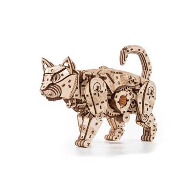 Productvisuals_Modelbouw Eco Wood Art Mechanische Wild Cat