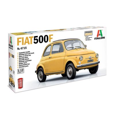 Productvisuals_Modelbouw Italeri Fiat 500 F Upgraded Edition