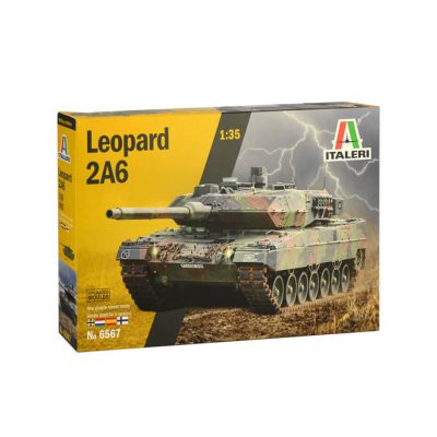 Productvisuals_Modelbouw Italeri Leopard 2A6