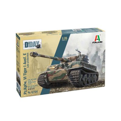 Productvisuals_Modelbouw Italeri Pz.Kpfw. VI Tiger I Ausf. E late production