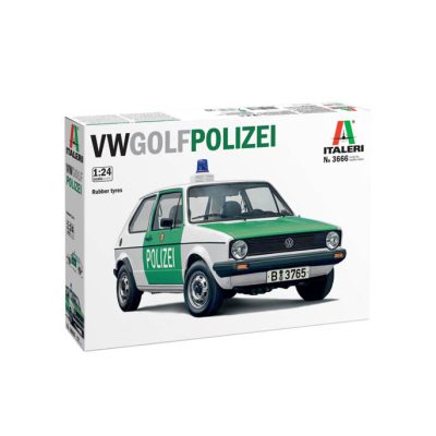 Productvisuals_Modelbouw Italeri VW Golf Polizei