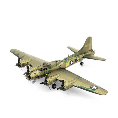 Productvisuals_Modelbouw Metal Earth B-17 Flying Fortress, in color