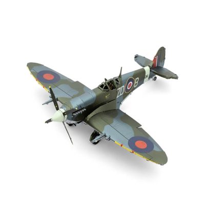 Productvisuals_Modelbouw Metal Earth Supermarine Spitfire in Color